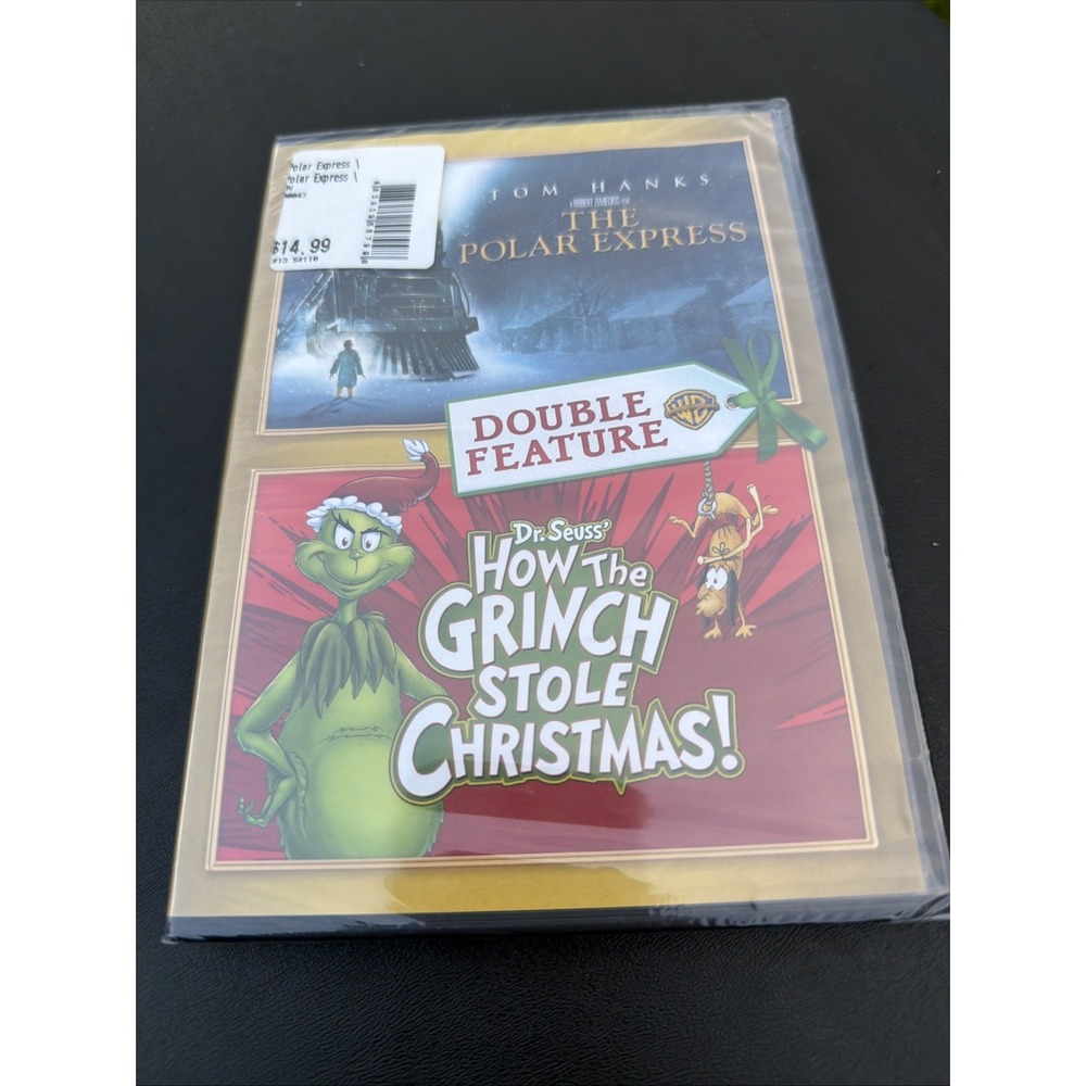 The Polar Express / How the Grinch Stole Christmas DVD NEW